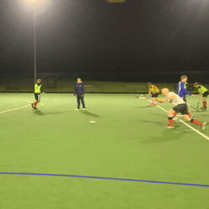 Rupert Shipperley coaching the Men's 1st and 2nd XI